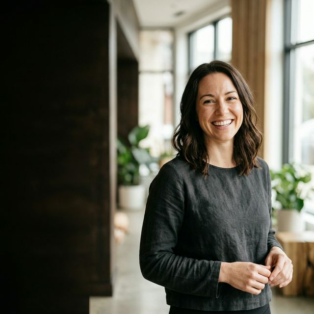 Confident healthy patient